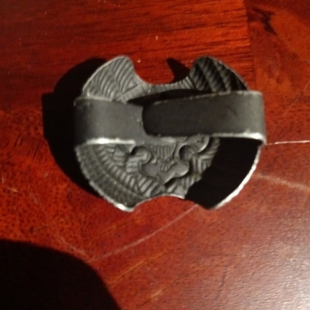 Vintage BSA Boy Cub Scouts Neckerchief Metal Slide Neck Scarf Eagle - Picture 2 of 2